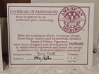 Vanmark American Heroes   mortar Power  1st Edition 1999  Limited Edition Coa