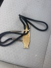 Vintage Wsa  75 Kachina Bolo Tie 19 In  Made In Usa Southwestern Cowboy Brass