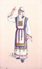 High Priest Kohen Gadol Scottish Rite 1920s Costume Catalog Artwork