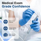 Schneider Medical Nitrile vinyl Blend Exam Disposable Gloves Latex Free 