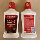 Colgate Optic White Whitening Mouthwash  Fresh Mint 16 Fl Oz Lot Of 2 Exp 5 25