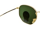 Ray-ban Sunglasses Rb3548n Hexagonal Flat Gold Frame Green Classic Lens 51mm