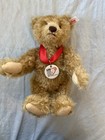 100 Year Anniversary  2002  Steiff Teddy Bear And Book