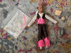 Evel Knievel Derry Daring Western Outfit Figure W  Trick Cycle Vest   Bonus Read