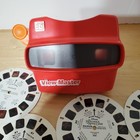 View-master 3d Red Viewer W  Assorted Reels Disney