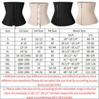 Fajas Reductoras Colombianas Long Torso Latex Waist Trainer Cincher Body Shaper