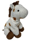 Ty Pluffies Gallops Horse Brown White Plush Baby Lovey 2005 Tylux Soft Toy