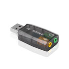 Mini External Usb To 3 5mm Mic Headphone Jack Stereo Headset 3d Sound Card Audio