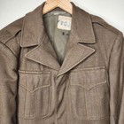 Vtg Wwii Us Army M1944 Ike Jacket Wool Field Coat 36r Identified W-0679