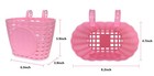 Girl s Bike Basket  Kid Bicycle Accessories For Fun Rides And Storage