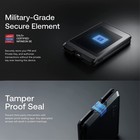 Secux W10 Secure Touchscreen Crypto Hardware Wallet
