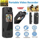 Mini Police Body Camera Hd 1080p Video Dvr Clip Ir Night Cam Camcorder Us