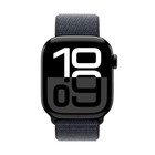 Apple Watch Series 10 42mm Gps Jet Black Case W Ink Sport Loop Mwwg3lw a 2024