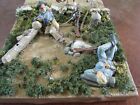 Civil War Cavalry Diorama By L l  Dal  1986    Figures By Bray - Vg excellent