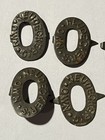  10  Neudecker   s Own Embossed Vintage Tin Tobacco Tags