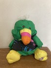 Fisher Price Vintage Puffalump Dinosaur Toucan Plush 1992 1987 Lot Of 2 Work