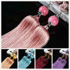 2 X Rope Curtain Tieback Tassel Ball Beaded Window Curtain Tie Back Holdback