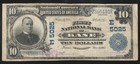 1929  10 Kane  Pa National Bank Note Mckean County Pennsylvania Currency 498wwu