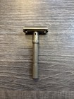 Vtg Gillette Slim Adjustable 1-9 Safety Razor M1 Made In Usa