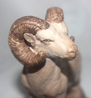 Animal Figurine Ram Statue Stone Agate 7  Ram Figure Cook Co  Usa