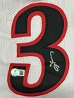 Allen Iverson Signed Philadelphia 76ers Custom White Jersey Beckett Wit Bas Coa