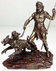 Hades   Cerberus Greek Mythology God Of The Underworld Statue Bronze Color