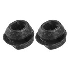 2pcs Upper Rubber Cushion Bushing Radiator Mount Insulator For Ford Focus
