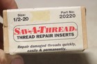 Helicoil 20220 Sav-a-thread Thread Repair Inserts 1 2-20 Box Of 6