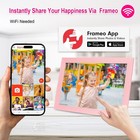 Digital Picture Frame 10 1 Inch Smart Electronic Frameo Photo Frame 32gb Auto   