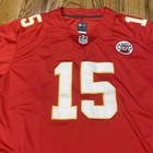 Nike Nfl Kansas City Chiefs Patrick Mahomes  15 Red On-field Jersey Men s Xl
