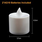 1x 12x Colorful Electric Led Candle Flickering Romantic Decor Lamp For Party R2