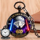 Star Wars 50th Anniversary Pocket Watch - Hoatt16975 Gift Box Included