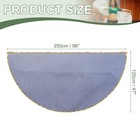Belly Dance Scarf  98x47 Inch Chiffon Costume Dance Shawls Veil  Blue