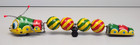 Vtg 1950 s Mechanical Mr Caterpillar Tps Toplay Toys Tin Litho Wind-up Japan Box