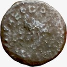 Lot Of Six Ancient Roman And Greek Bronze Coins 200 B c  - 550 A d 