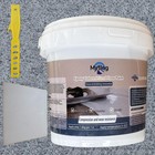 Luxury Gray Epoxy Floor Paint - Self-leveling  Stain   Chemical Resistant 1kg