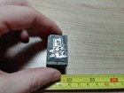 Vintage Letterpress Printing Block Handyman Sawing Wood Board