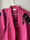 Elite Sports Women s Core Pink Brazilian Jiu Jitsu Bjj Jacket Pants Belt F1 Nos