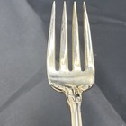 Godinger Silver Art Co  Ltd Meat Serving Fork Gold Tone 8    Ornate Used  