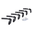Go Rhino Rb10   Rb20 Brackets   Mild Steel  Textured Black   6941765
