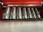 Vim Usa 79p 7 Piece Leather Gasket Hollow Hole Punch Set - 1 4 To 5 8 Real Nice 