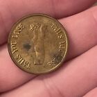 Female Nude Heads I Win Tails You Lose Bronze Flip Coin Token Adult Novelty