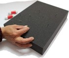 Dense Foam Needle Felting Pad - Flat Panel 9  X 12  X 2 