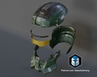 Raw Diy Helmet Accessory For Halo Eod Costume   Scale To Fit