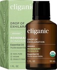 Organic Rosemary Essential Oil 1oz - Pure Aromatherapy For Stress Relief   Focus