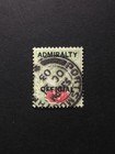 King Edward Vll Gb 2d Admiralty Official Sg o104 Used Good Perforation Vf