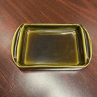 Mcm Vintage Tray Dish  George Briard Green Usa 930 