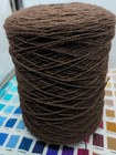 4 Lb 12 8oz New Zealand  2 54 Wool Yarn Weaving Knit Art 800 Ypp Brown On Cone