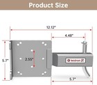 Universal 2  Receiver Trailer Hitch Winch Mount Plate Winch Mounting Bracket