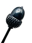 Antique Victorian Sterling Silver Acorn Hat Pin
